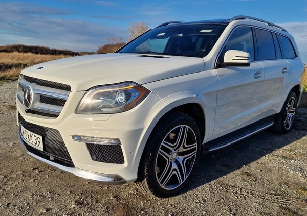 Mercedes-Benz GL cena 159900 przebieg: 167000, rok produkcji 2013 z Wrocław małe 781